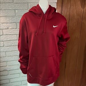 Nike Men's Deep Red Pullover Hoodie